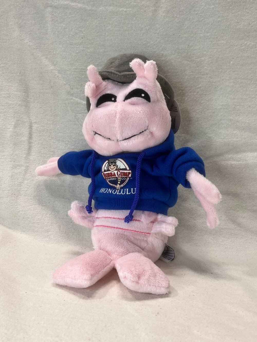 1994 Bubba Gump Shrimp Co HONOLULU HAWAII 10" Plush in Hoodie Forrest w/ Tags